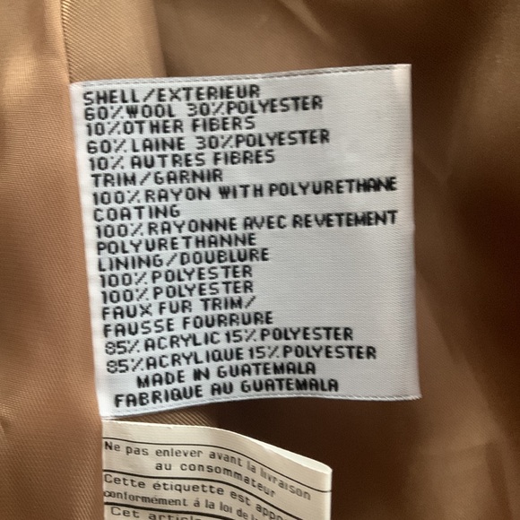 Via Spiga Asymmetrical Faux-Fur-Collar Coat 6 - Picture 12 of 14